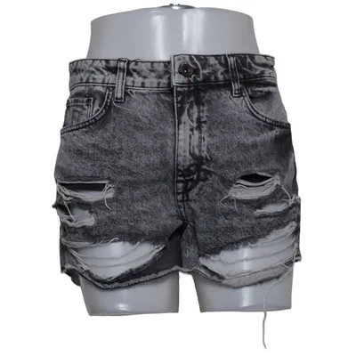 Denim shorts (Seven/High Rise Denim Short) from Seven Sisters Cotton