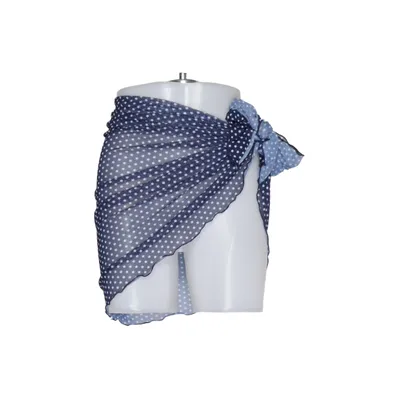 Sarong (Bleu, Blanc) de SUNmini Élasthane, Polyester