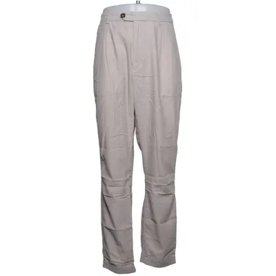 Pantalon de costume (Beige) de Visual Clothing Project Coton, Lin, Polyester