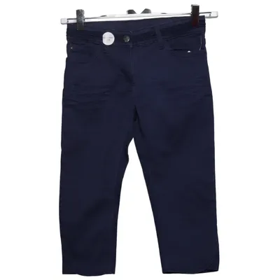 Driekwart broek (Blauw) van Yigga Katoen, Elastaan, Polyester