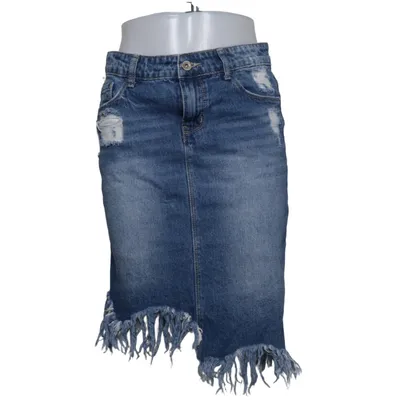 Spijkerrok (Blauw) van Lexxury