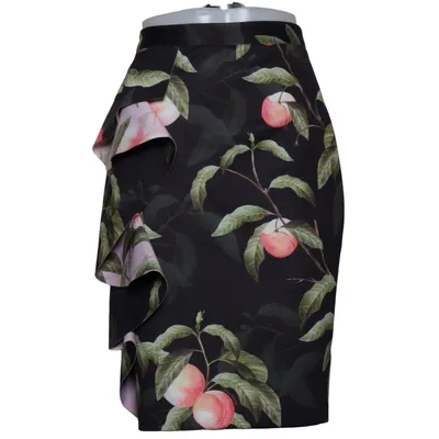 Rok (Zwart, Meerkleurig) van Ted Baker Elastaan, Polyester