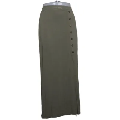 Jupe longue (Vert) de Buffalo Élasthane, Viscose