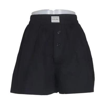 Pyjamashorts (Schwarz) von Karo Kauer Baumwolle