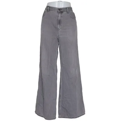 Spijkerbroek (Grijs) van Uniqlo Jeans Katoen, Lyocell, Polyester