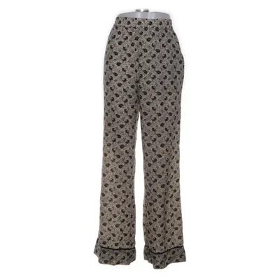 Byxor (Beige, Svart, Grön) från Julie Fagerholt Elastan, Silke