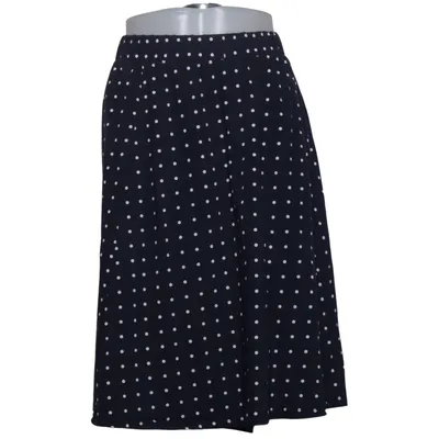 Kjol (Blå, Vit) från Bonprix Collection Bomull, Elastan
