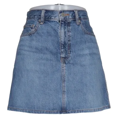 Denim skirt (Blue) from Uniqlo Jeans Cotton