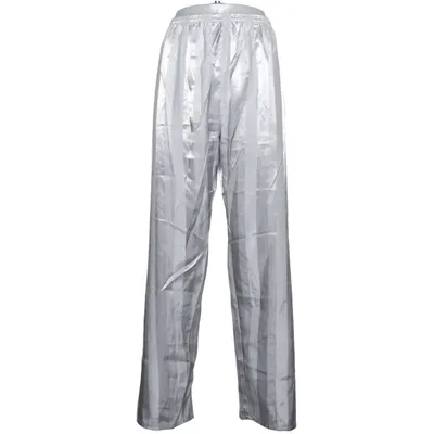 Pantalon de pyjama (Argent) de Lady M Coton, Polyester, Laine