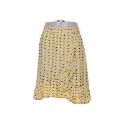 Nederdel (Gul, Hvid, Sort) fra Ganni Viscose