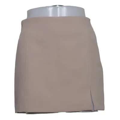 Kjol (Beige) från Zara Elastan, Polyester, Viskos