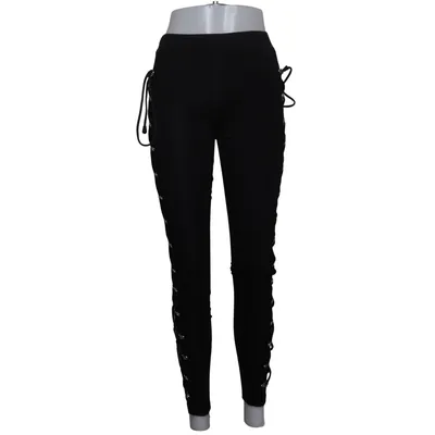 Leggings (Black) from Gothicana by EMP