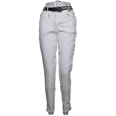Pantalon d'équitation (Blanc) de Equipage Coton, Élasthane