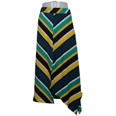 Maxi rok (Geel, Groen, Blauw) van Papaya Polyester