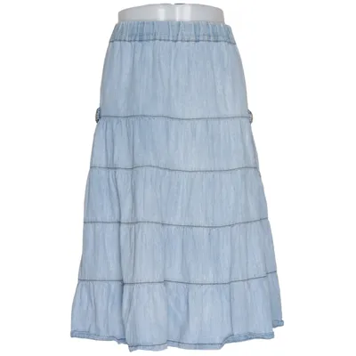 Maxirock (Blau) von Denim Baumwolle