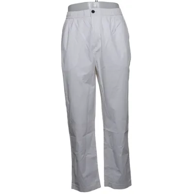 Pantalon (Blanc) de H&M Man Coton, Élasthane, Polyester
