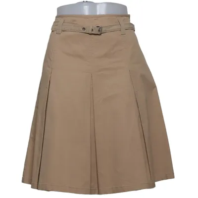 Rok (Beige) van Weekend MaxMara Katoen, Elastaan