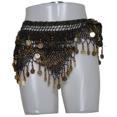 Kostuum accessoires (Zwart, Goud)