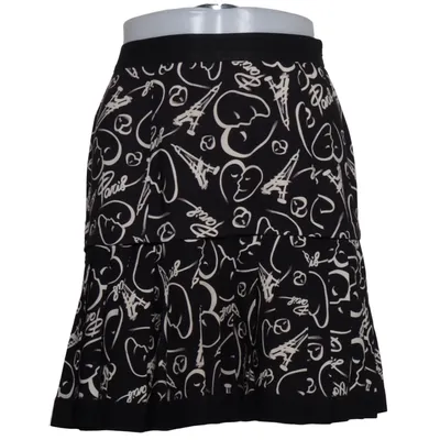 Nederdel (Sort, Hvid) fra Catherine Malandrino Polyester