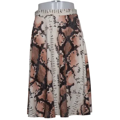 Nederdel (Beige, Sort, Brun) fra Fifth House Polyamid, Polyester