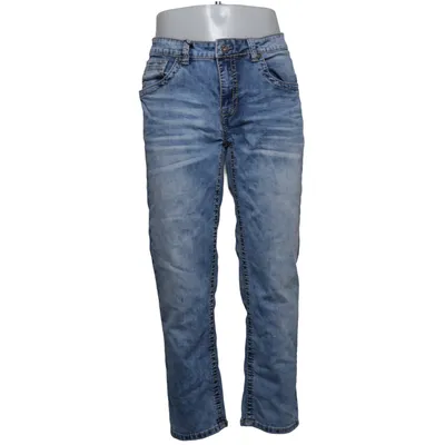 Jean (Bleu) de Savvy Coton, Élasthane, Polyester