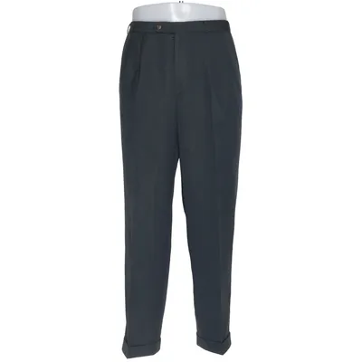 Chinos (Gray) from Hattric Polyester, Wool