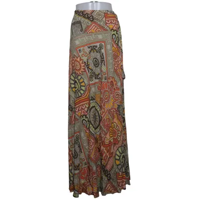 Maxi nederdel (Flerfarvet) fra Cotton Club Viscose