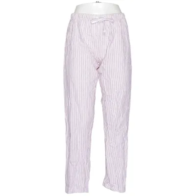 Pantalon de pyjama (Rose, Blanc) de Queentex Coton biologique