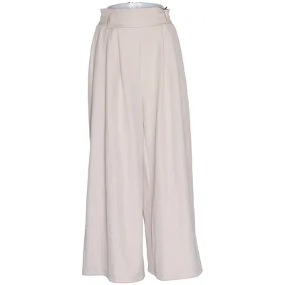 Palazzobyxor (Beige) från Melitea Elastan, Polyester