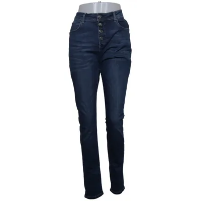 Spijkerbroek (Blauw) van House of Lola Katoen, Elastaan, Polyester