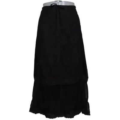 Maxi skirt (Black) from Version Sud Viscose