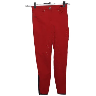 Breeches (Red, Gray) from Cavallo Elastane, Polyamide