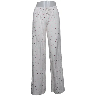 Pyjamasbukser (Hvid, Rød) fra Lager 157