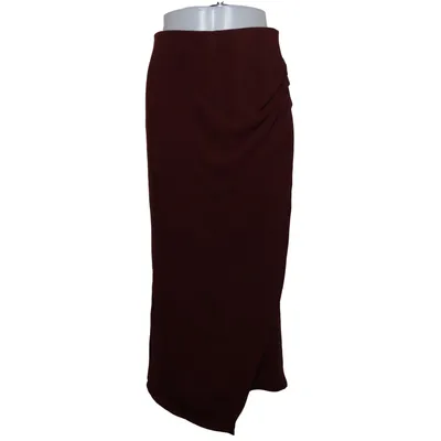Jupe portefeuille (Rouge) de Ogl Acrylique, Coton, Élasthane, Viscose