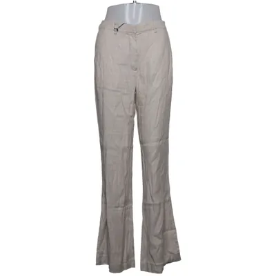 Pants (Beige) from Mos Mosh Elastane, Linen, Polyester, Viscose