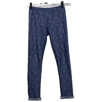 Legging (Bleu) de Topolino Coton, Élasthane, Polyester