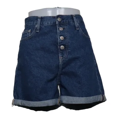 Denim shorts (Blauw) van Calvin Klein Jeans Katoen