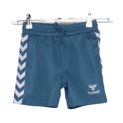 Sportshorts (Blau) von Hummel Baumwolle, Polyester