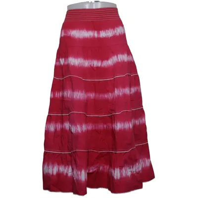 Maxi rok (Roze, Wit) van New Look Katoen, Elastaan