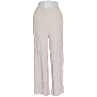 Palazzohose (Beige) von Pieces Leinen, Viskose