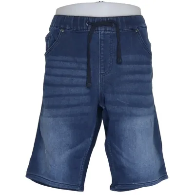 Denim shorts (Blauw) van Livergy Katoen, Elastaan, Polyester