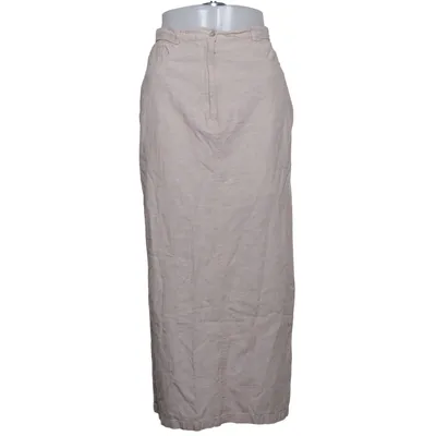 Långkjol (Beige) från Miss H Express Bomull, Linne