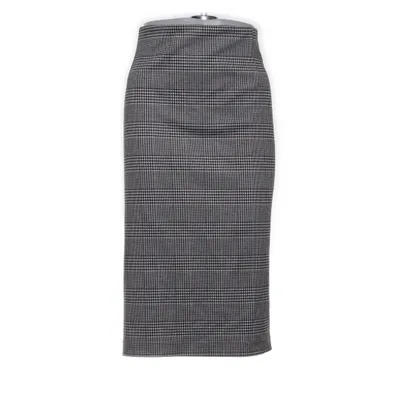 Pennkjol (Grå, Vit, Svart) från M&S Collection Elastan, Polyester, Viskos