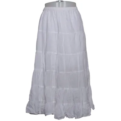 Maxi rok (Wit) van Comfort Quality Fashion Katoen