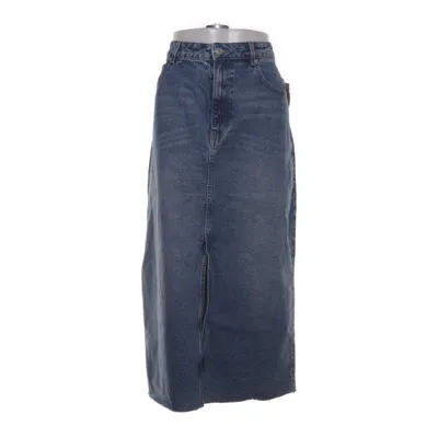 Jeanskjol (Blå) från Denim Rebel Bomull, Elastan