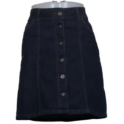 Spijkerrok (Blauw) van ESPRIT Denim Katoen, Elastaan
