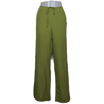 Byxor (Grön) från H&M Polyester, Viskos