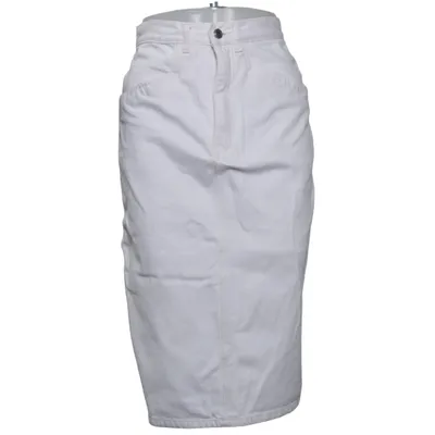 Denim skirt (White) from Bakers Cotton