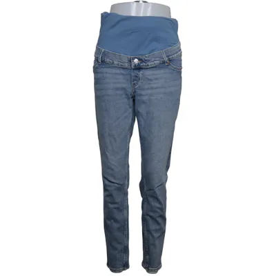 Maternity jeans (Blue) from H&M Mama Cotton, Elastane