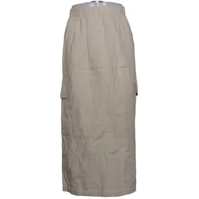 Skirt (Beige) from Odyssee Linen, Viscose